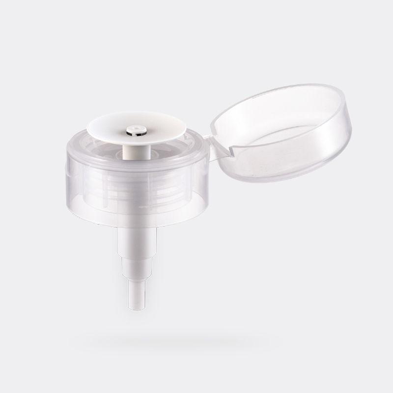 JY705-01B Plastic Clear Nail Polish Remover Pump 33/410 0.5±0.05ml/T Dosage